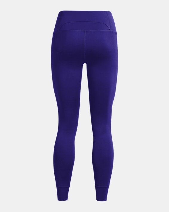 Women's ColdGear® Infrared Full-Length Leggings, Blue, pdpMainDesktop image number 5